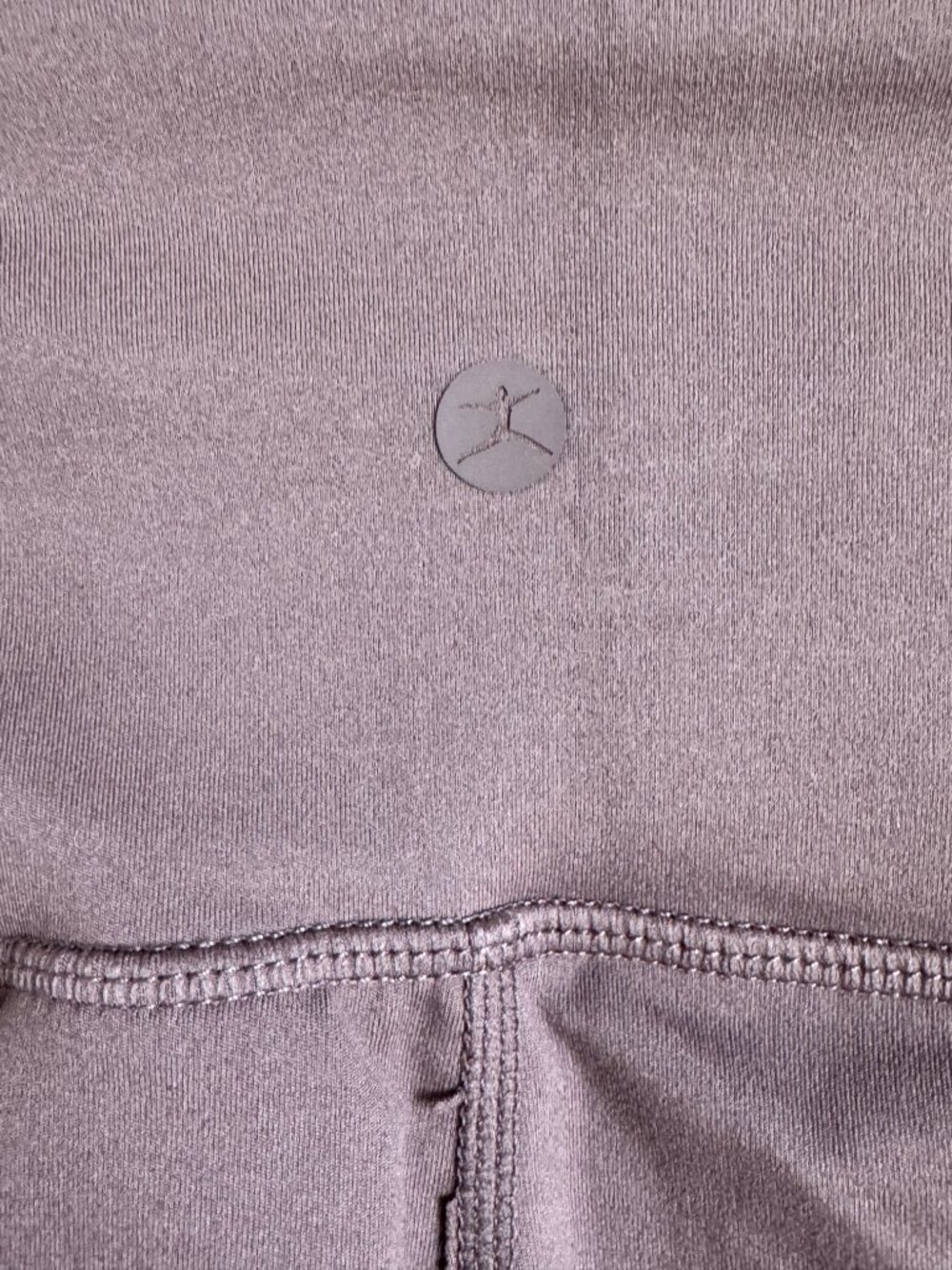 Danskin Mauve High Rise Bike Shorts Women’s S Pockets Athletic Yoga Compression - Picture 3 of 5